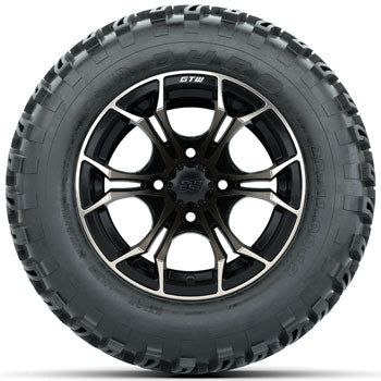 GTW Spyder 12 in Wheels with 22x11-12 Duro Desert All-Terrain Tires - Set of 4