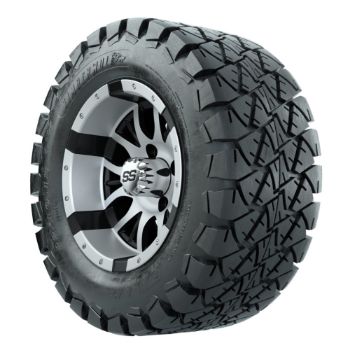 GTW Diesel 12 in Wheels with 22x10-12 Timberwolf All-Terrain Tires - Set of 4
