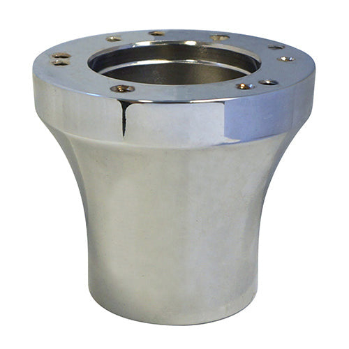 EZGO (All) / Club Car DS (Pre-1984) Golf Cart Steering Wheel Adapter - (Chrome)