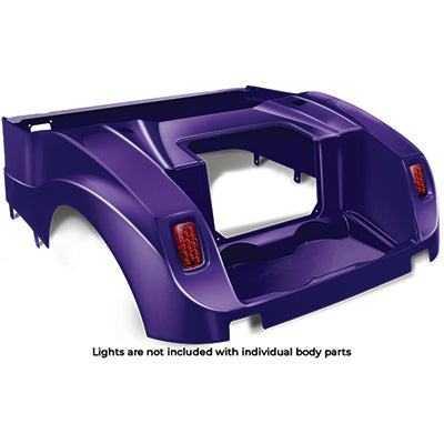 DoubleTake Rear Body, EZGO RXV 08+, Purple