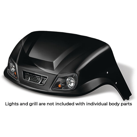 DoubleTake Titan Front Cowl, EZGo TXT 96+, Black
