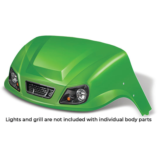 DoubleTake Titan Front Cowl, EZGO TXT 96+, Lime