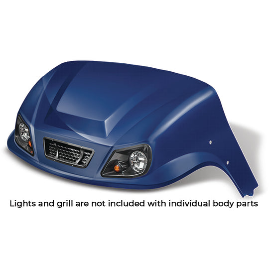 DoubleTake Titan Front Cowl, EZGO TXT 96+, Navy