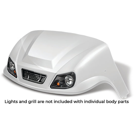 DoubleTake Titan Front Cowl, EZGO TXT 96+, Pearl