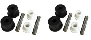 SGC Bushing Kit for EZGO RXV Rear Leaf Springs (Set of 8 for 2 Leaf Springs)