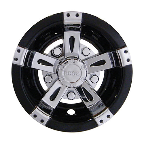 Wheel Cover - 10" Vegas Chrome/Black