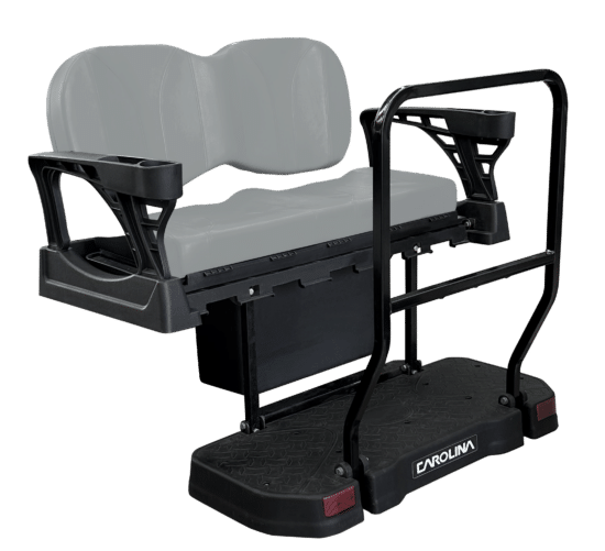 CAROLINA Rear Flip Seat – Dove Gray – Club Car Precedent (2004-up)