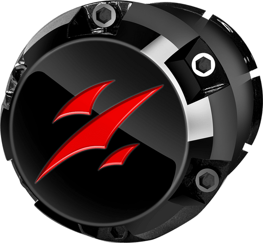 SGC Center Cap – Black color – Red logo