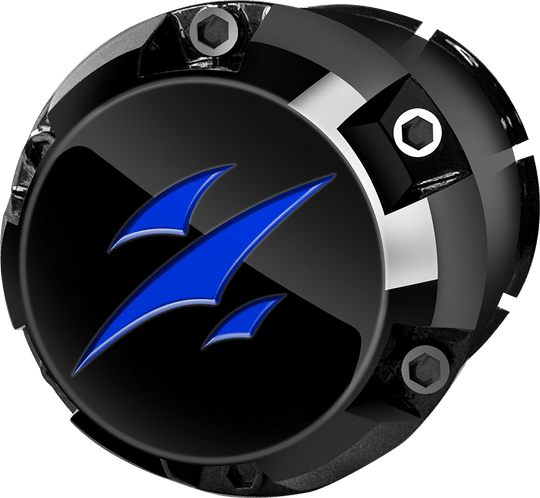 CC0022 – SGC Center Cap – Black color – Blue logo