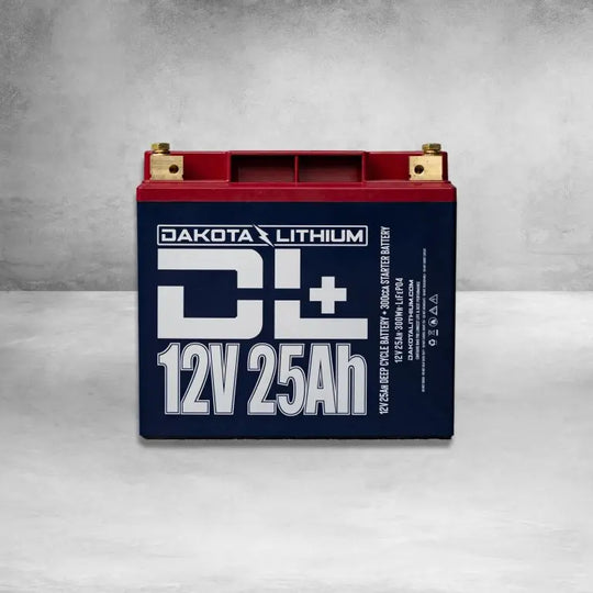 DAKOTA LITHIUM+ 12V 25AH 300CCA BATTERY