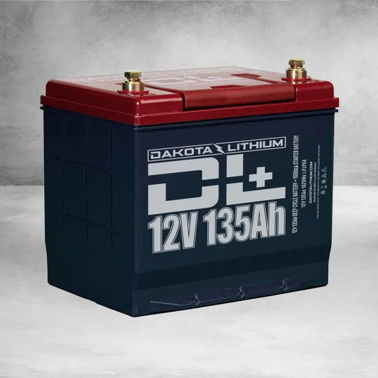 DL+ 12V 135AH DUAL PURPOSE 1000CCA STARTER BATTERY PLUS DEEP CYCLE PERFORMANCE