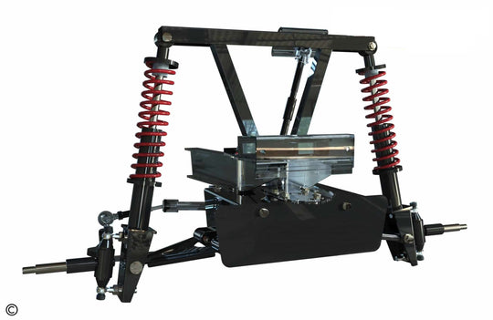 Lift Kit – 6″ Heavy Duty Built-In Coil-Over Shocks A-Arm for Club Car DS (2004-2006) - LKDS05