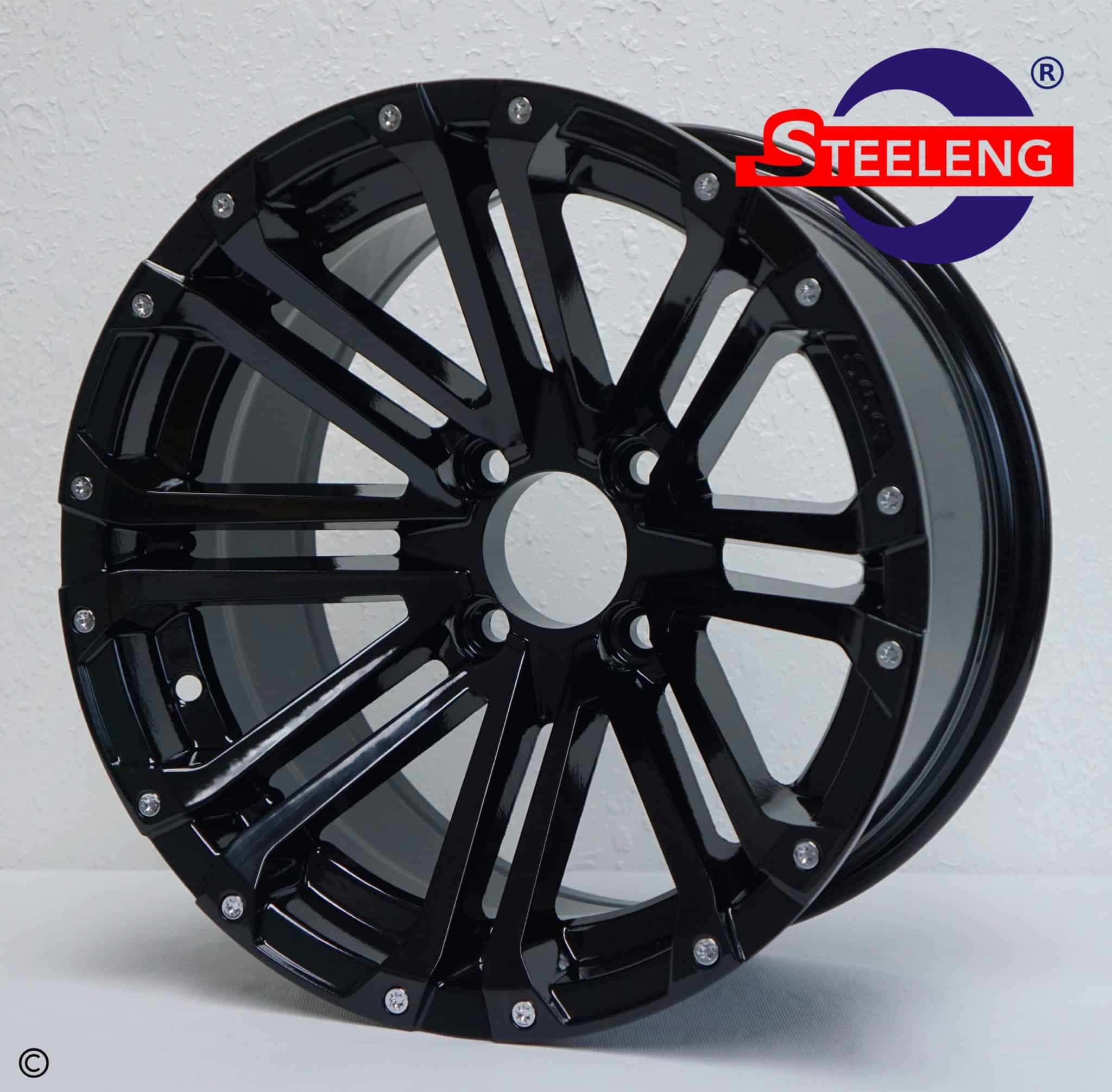 14″ Lancer Glossy Black Wheel – Aluminum Alloy - WH1425