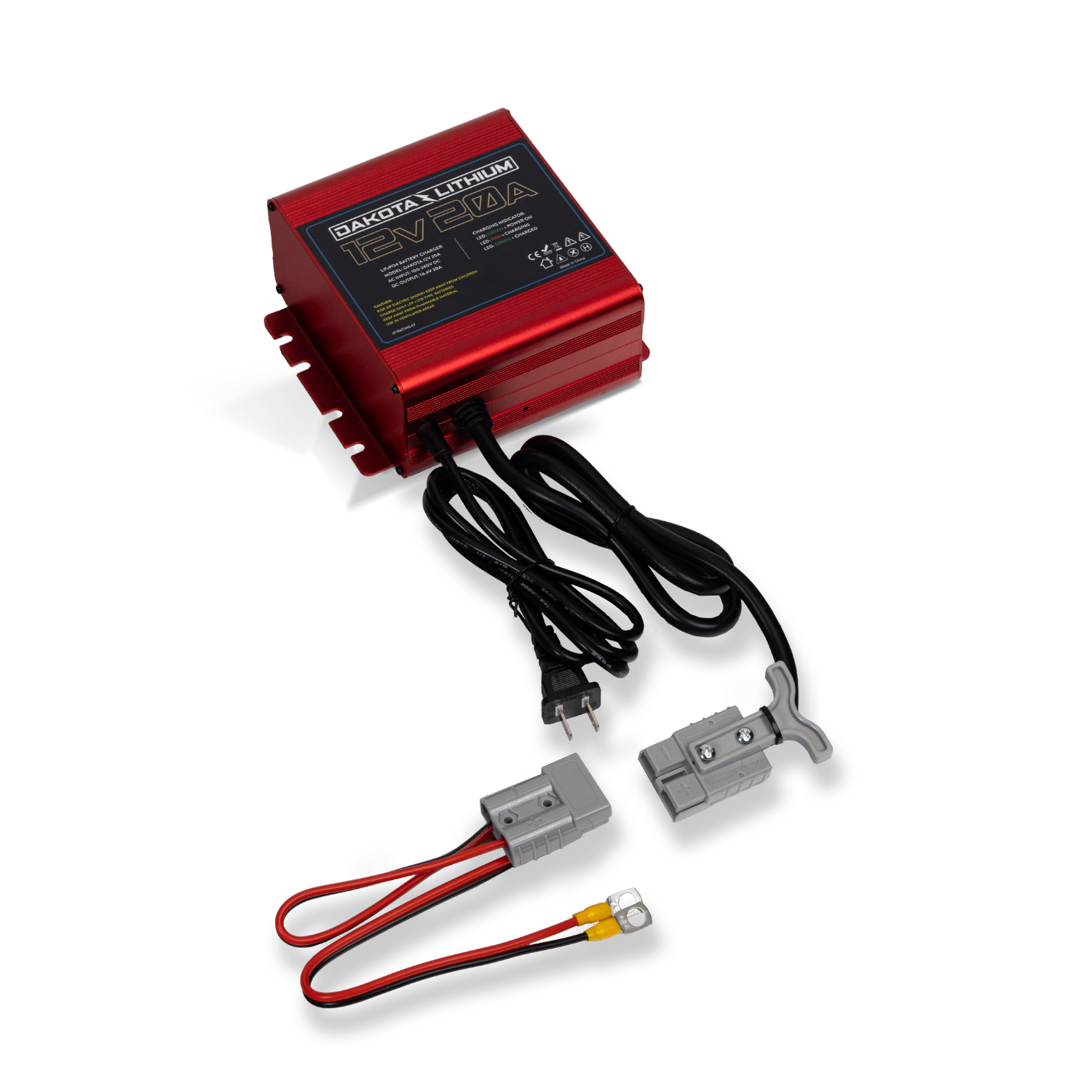 Ultra Fast 12V 20A Waterproof Lithium LiFePO4 Onboard Battery Charger