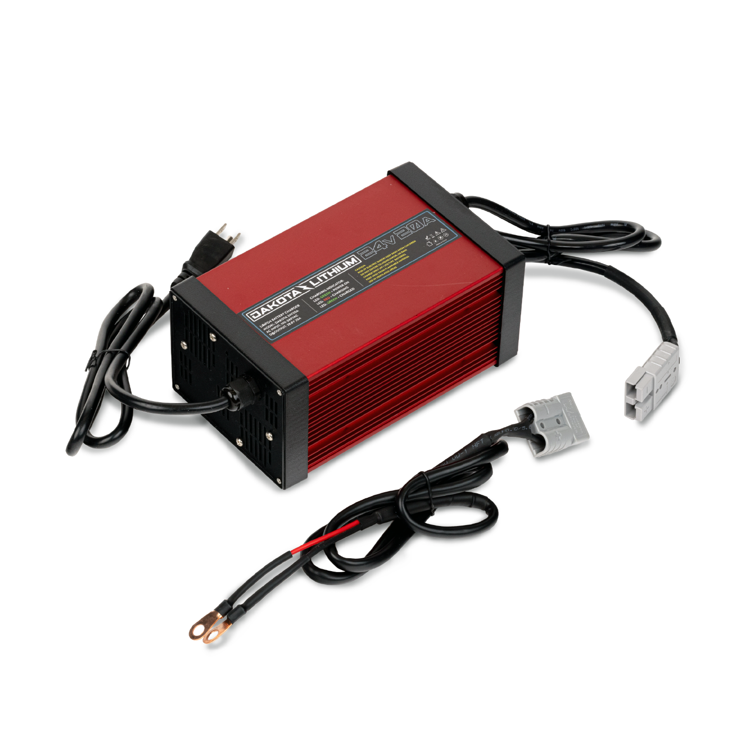 Dakota Lithium Ultra Fast 24V 20A Dakota Lithium LiFePO4 Battery Charger