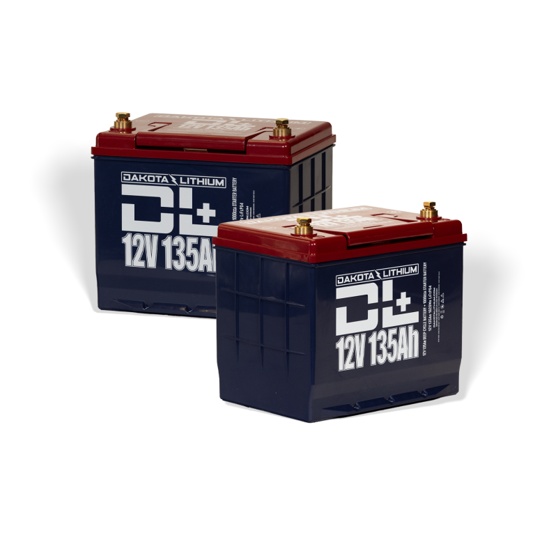 DL+ 24V 135Ah Dual Purpose Trolling Motor Battery Set