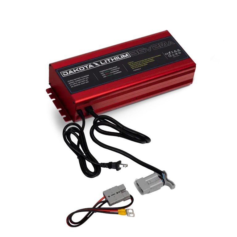 Ultra Fast 36V 20A Waterproof Dakota Lithium LiFePO4 Onboard Battery Charger