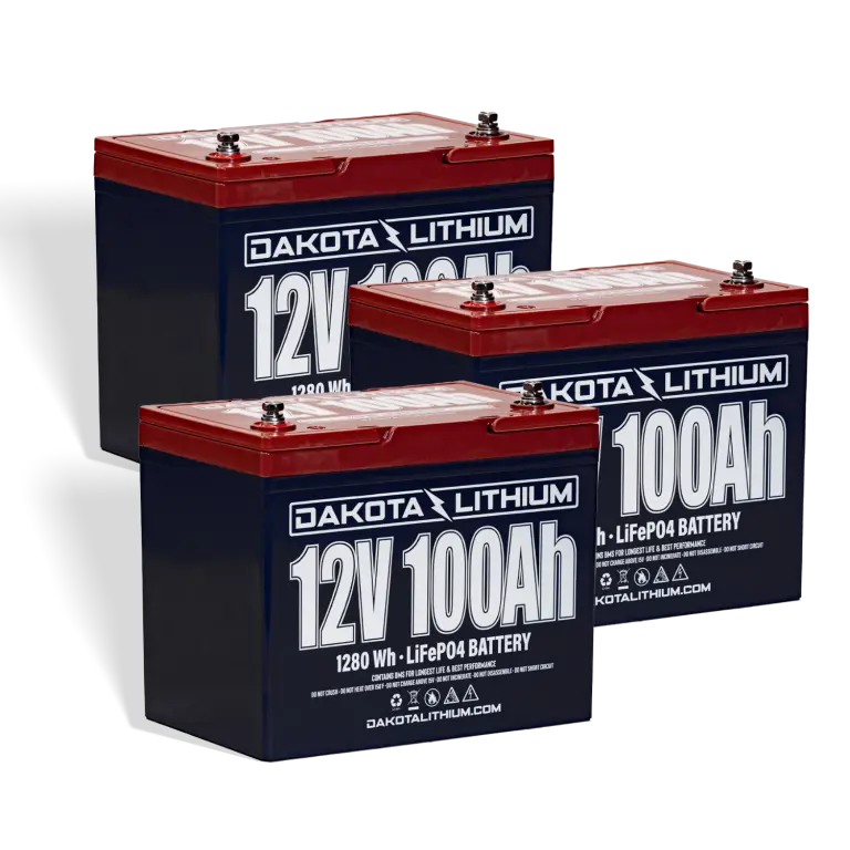 Dakota Lithium 36V 100Ah Deep Cycle Marine Trolling Motor Battery Set