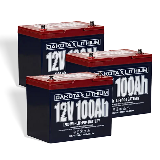Dakota Lithium 36V 100Ah Deep Cycle Marine Trolling Motor Battery Set