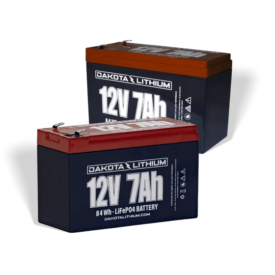 Dakota Lithium 12V 14Ah LiFePO4 Battery Twin Pack