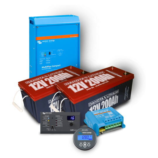 DAKOTA LITHIUM 12V 400AH OFF-GRID POWER SYSTEM