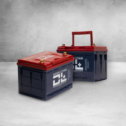 Dakota Lithium 24V 60Ah Deep Cycle Marine Trolling Motor Battery Set