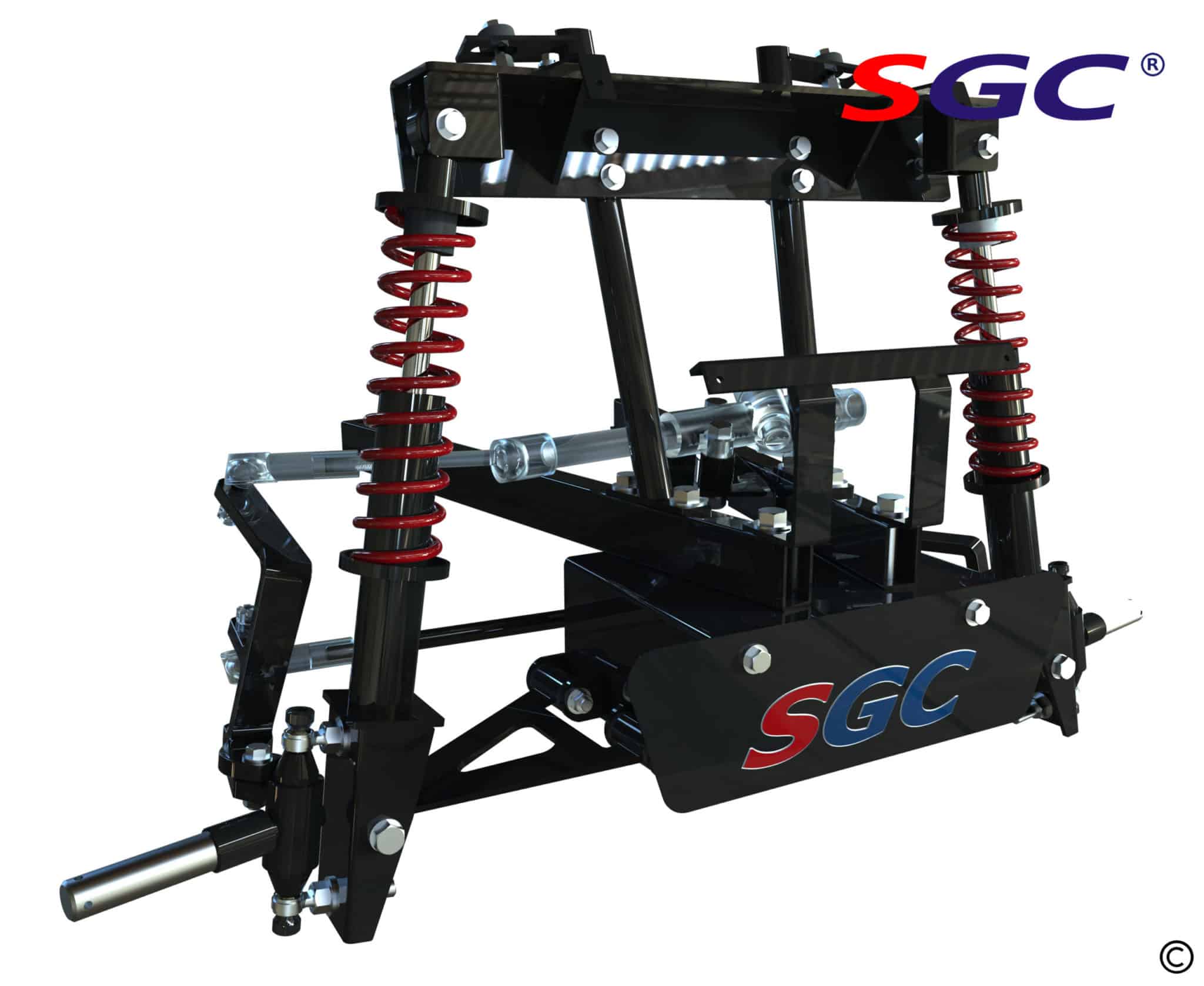 Lift Kit – 6″ Heavy Duty Built-In Coil-Over Shock A-Arm kit for EZGO TXT/PDS (2001.5-2013) Electric - LKTX09