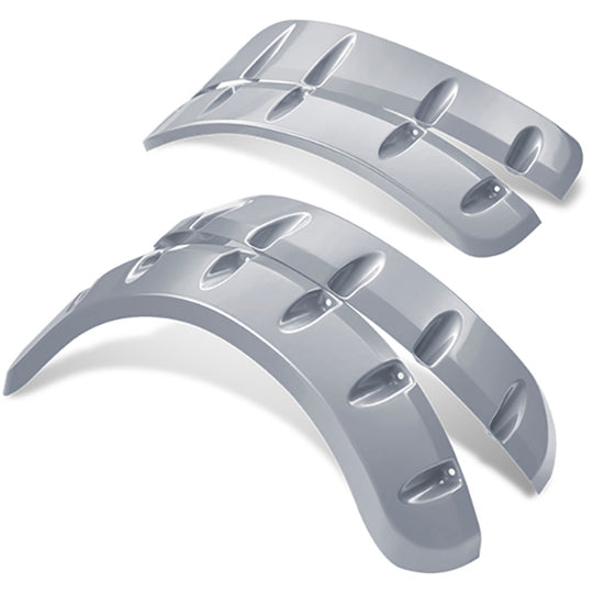 DoubleTake Fender Flare Set for Phoenix Body, E-Z-Go TXT 96+, Silver