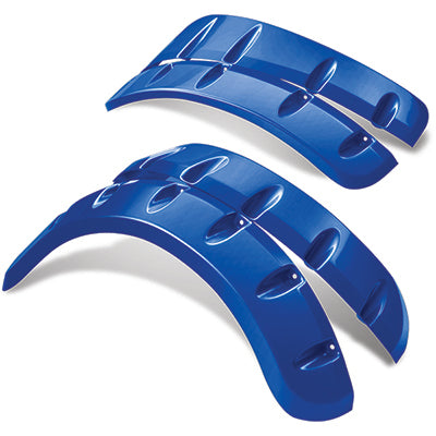 DoubleTake Fender Flare Set for Spartan Body, Club Car DS, Blue