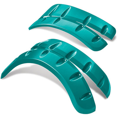 DoubleTake Fender Flare Set for Spartan Body, Club Car DS, Teal