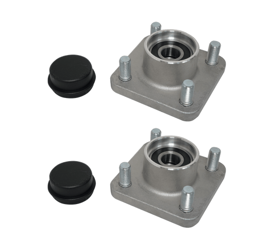 Front Wheel Hub Kit w/Bearing Seals for EZGO RXV - FHRX01