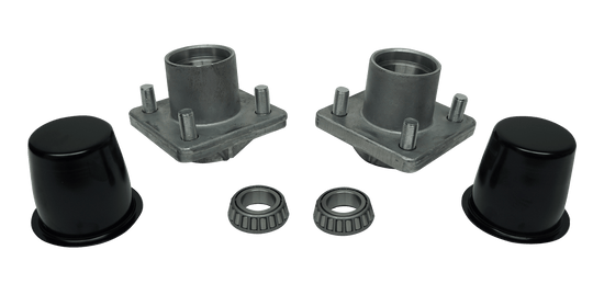 Front Wheel Hub Kit w/Bearing Seals for EZGO TXT - FHTX01