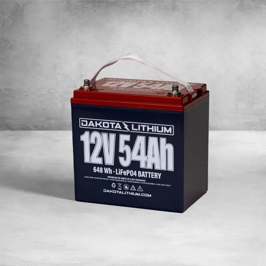 Dakota Lithium 12V 54AH Deep Cycle Lifepo4 Battery