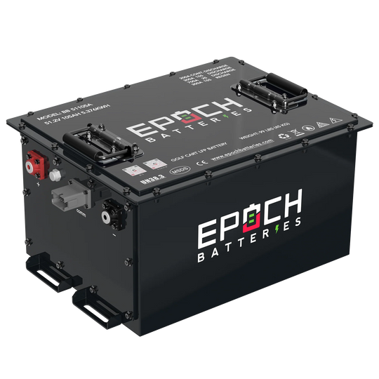 48V 105Ah Lithium (LiFePO4) Golf Cart Battery - Complete Kit