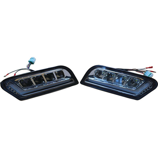 RHOX LED Light Kit w/RGBW Accent Lights, Club Car Tempo, Onward w/ Factory Lights 12-48V