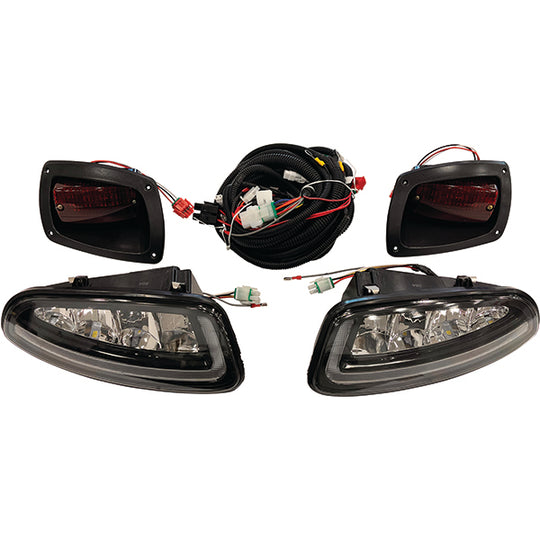 RHOX LED Factory Light Kit w/ Plug and Play Harness, EZGO RXV 16-21, 12-48V