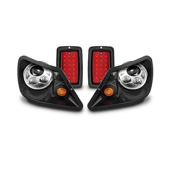 DoubleTake Spartan/Titan Standard LED Light Kit, EZGo TXT 94+, Club Car DS Style 00+