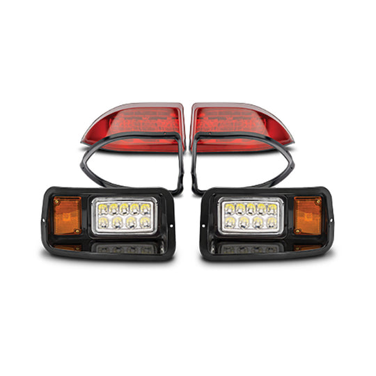 DoubleTake Phantom Standard LED Light Kit with Black Bezel, Club Car Precedent Electric 04+