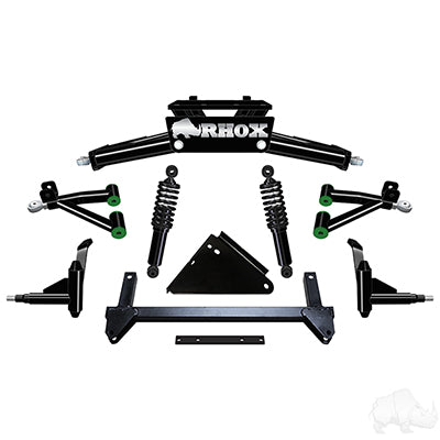 RHOX BMF 6" Golf Cart A-Arm Lift Kit, Yamaha Drive2 Electric, Non-EFI Gas, Drive Gas and Electric 07-16