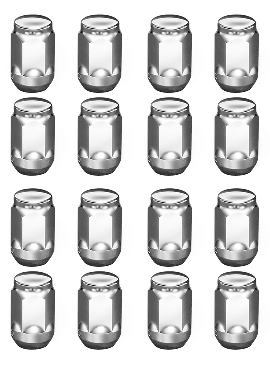 Lug Nuts – METRIC (12mm-1.25) – Color Chrome - LN0004