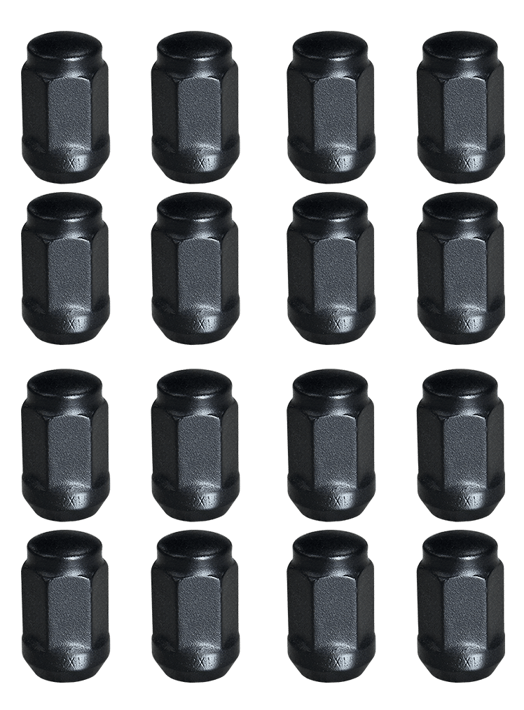Lug Nuts STANDARD (1/2″20) Color Matte Black LN0003 Golf Cart