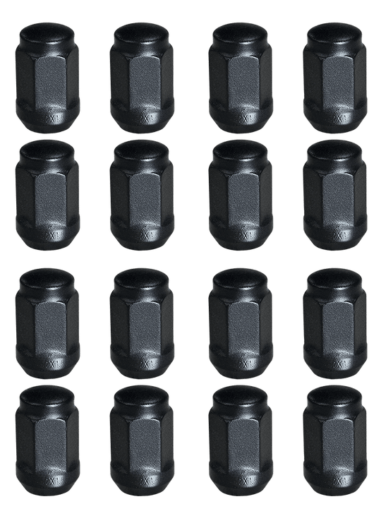 Lug Nuts – METRIC (12mm-1.25) – Color Matte Black - LN0006