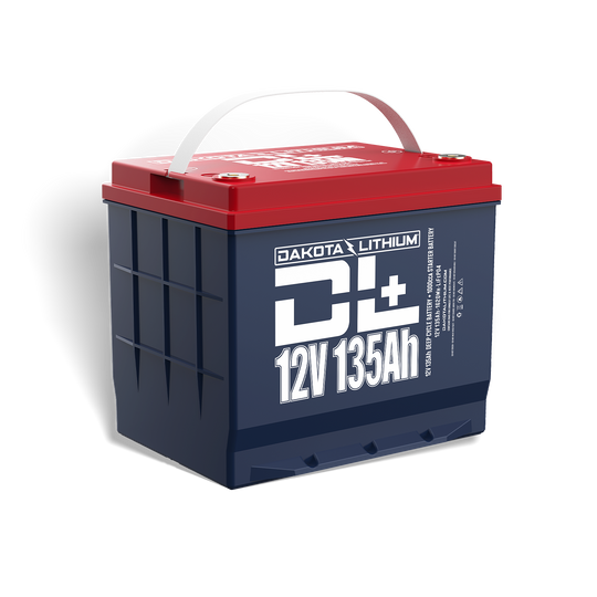 Dakota Lithium 12V 135Ah Dual Purpose 1000CCA LiFePO4 Battery