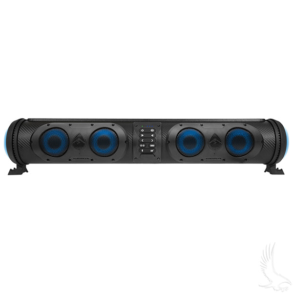 Sound Extreme Soundbar, Four Speaker, 500W, Dual Woofers and RGB