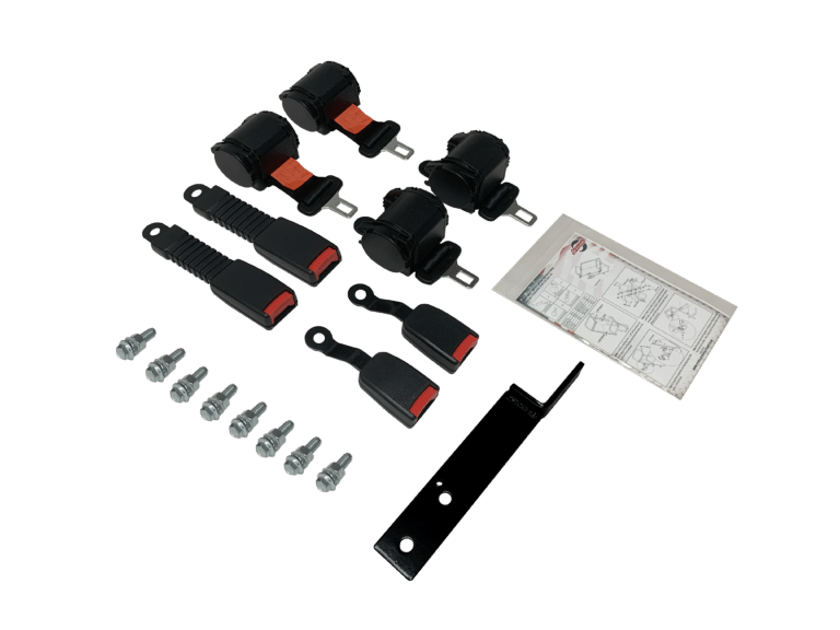 Seat Belt – Retractable w/Brackets (SET OF 4) - SB0001