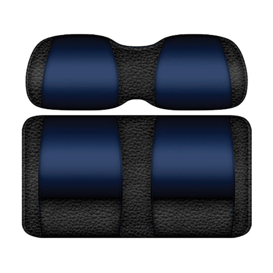 DoubleTake Veranda Front Cushion Set, Club Car DS Style 00+, Black/Navy