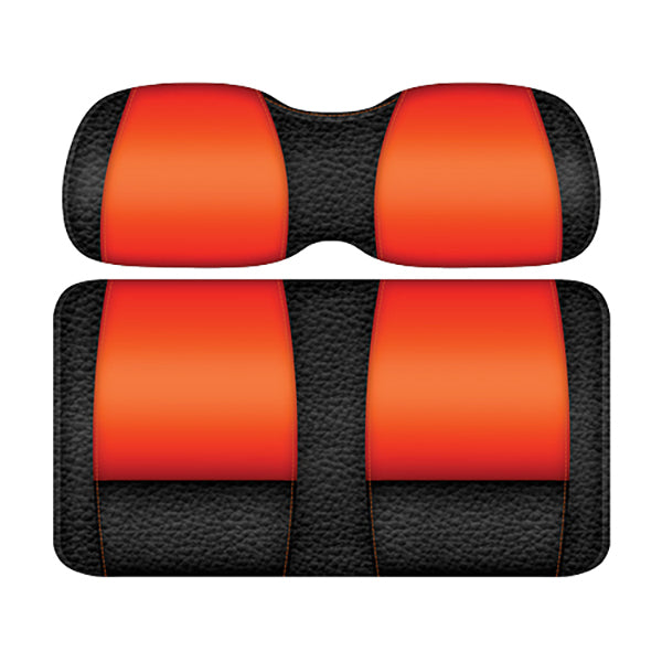 DoubleTake Veranda Front Cushion Set, Yamaha Drive2, Black/Orange