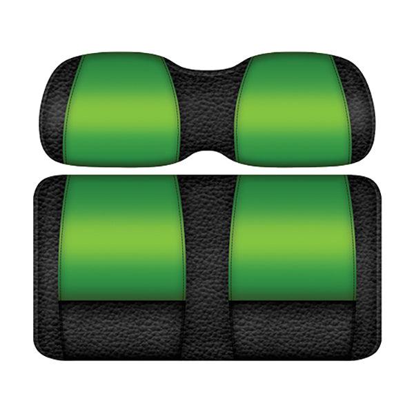 DoubleTake Veranda Rear Cushion Set, Universal, Black/Lime
