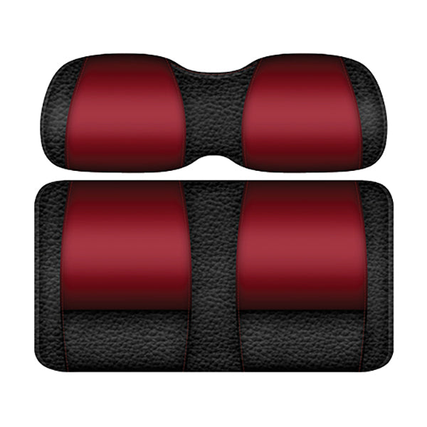 DoubleTake Veranda Rear Cushion Set, Universal, Black/Ruby