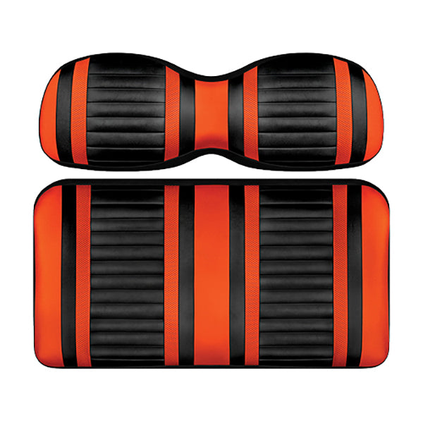 DoubleTake Extreme Rear Cushion Set, Universal, Black/Orange